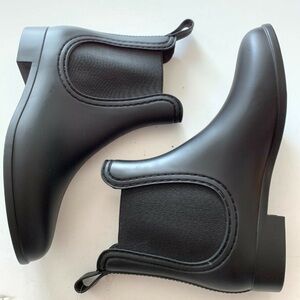 Jeffrey Campbell Forecast Chelsea Waterproof Rain Boot Size 10